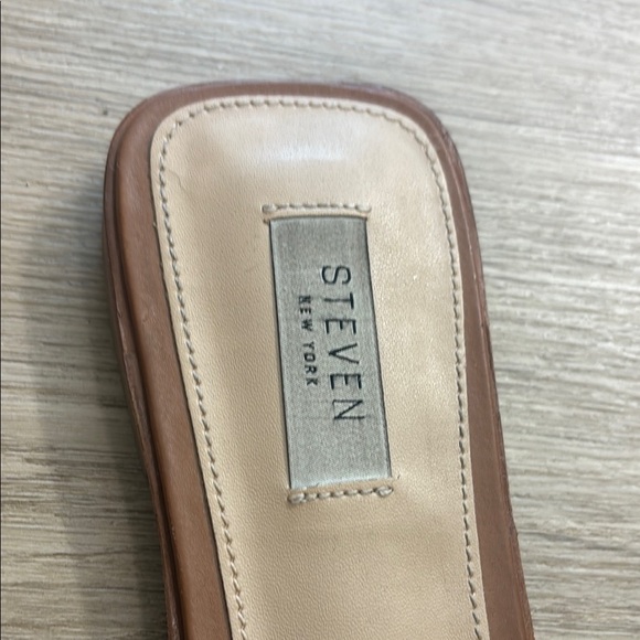 Steven New York Tan Slide Women’s sandals - Picture 3 of 4
